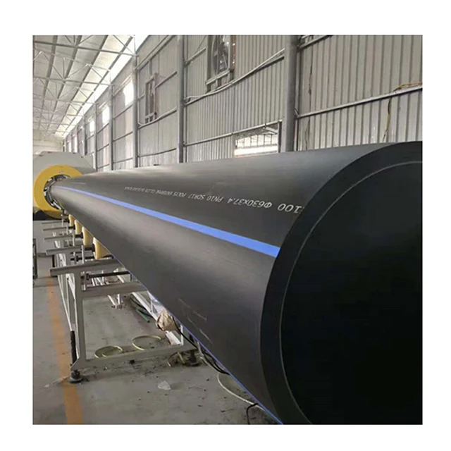 HDPE Pipe Diameter 12 16 20 24inch Dr11 SDR 17 PE100 DN110/160 Pn10/16 ISO4427-2 En12201-2 AS/NZS4130