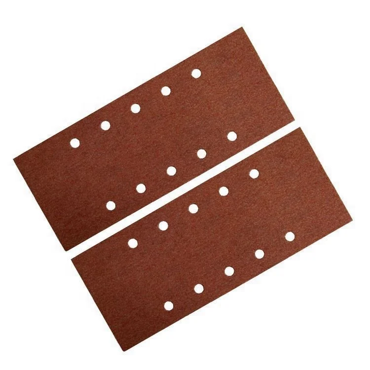 244040 EXTOL 10 holes 115X280MM P40 10pcs abrasive sanding paper for grinding