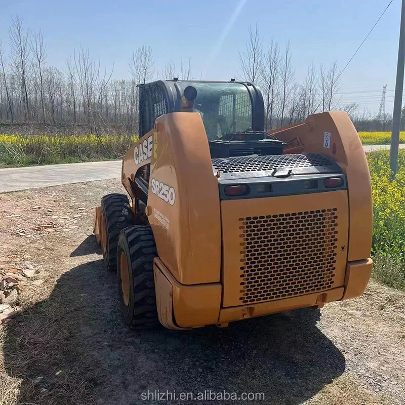 suitable price and perfect quality used whlee loader CASE SR250 excavator with high quality for sale