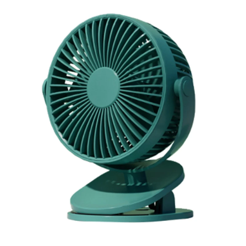 Silent portable Battery display neck fan rechargeable mini fans/neck fan air conditioner