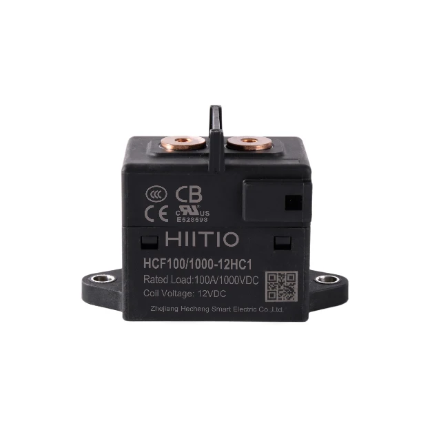 Катушка реле постоянного тока HCF100 12V 24V 48VDC керамическая пломба 100A 1000V 1500V высоковольтный контактор для EVs ESS BMS
