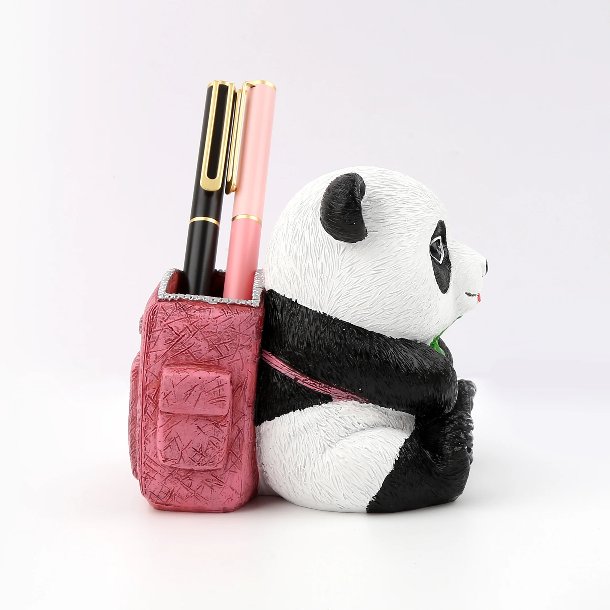 TTX Cartoon Panda Cat Bear Eagle Shape Kawaii Desk Organizer Pen Holder For School Student