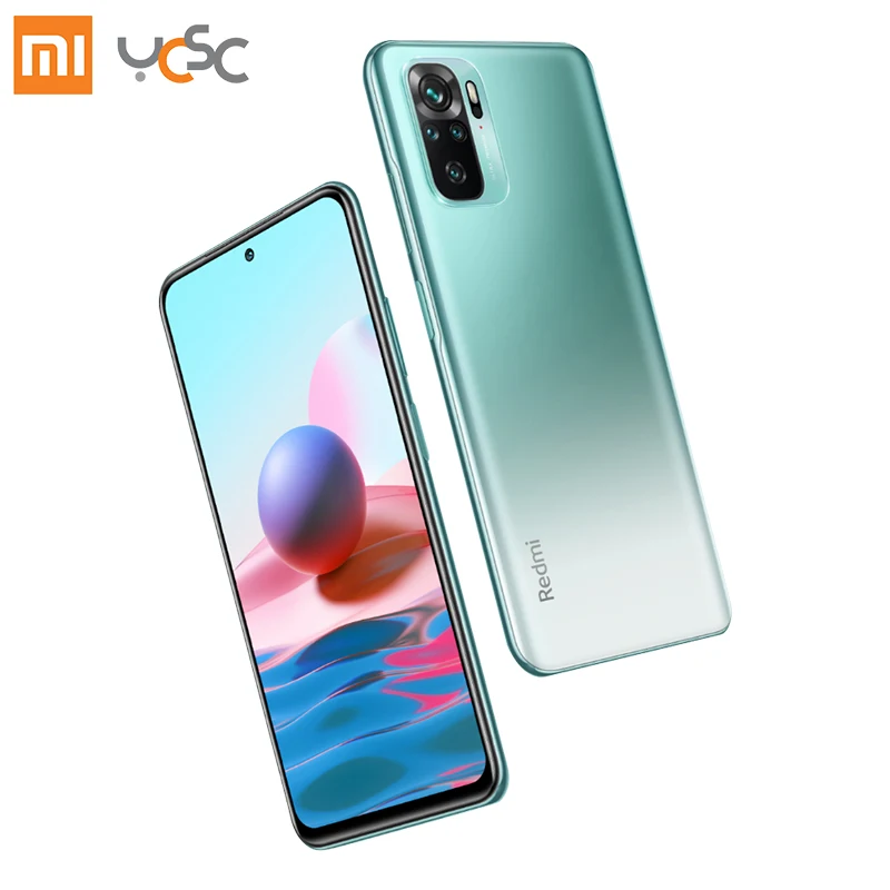 Смартфон Xiaomi Redmi Note 10 с глобальной прошивкой Snapdragon 678 AMOLED дисплей четыре камеры 48 МП 33 Вт быстрая