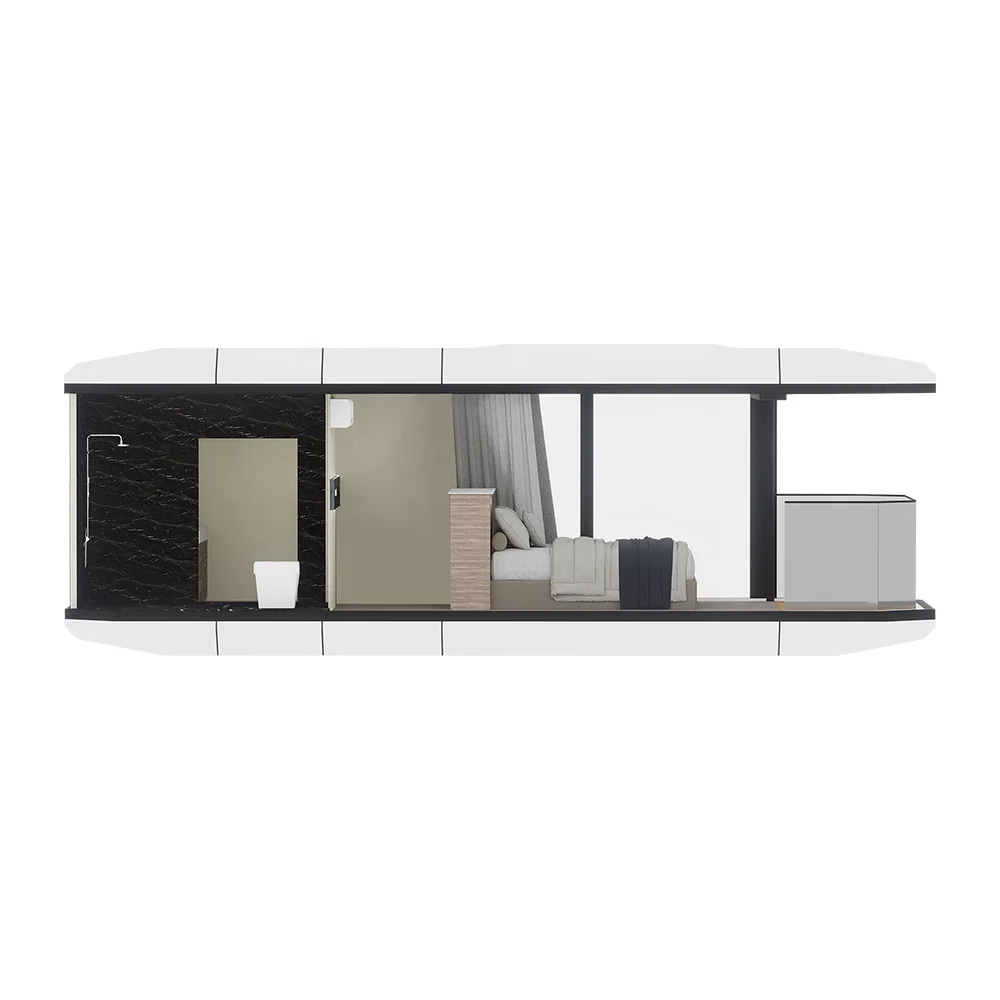 modern design shipping Luxury 20ft 40ft container mobile prefab modular house for living