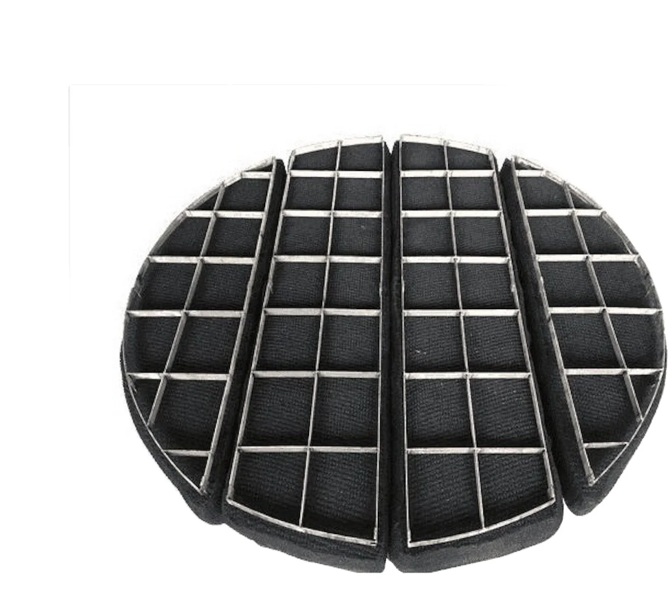 Desulfurization coalescers mesh demister pads