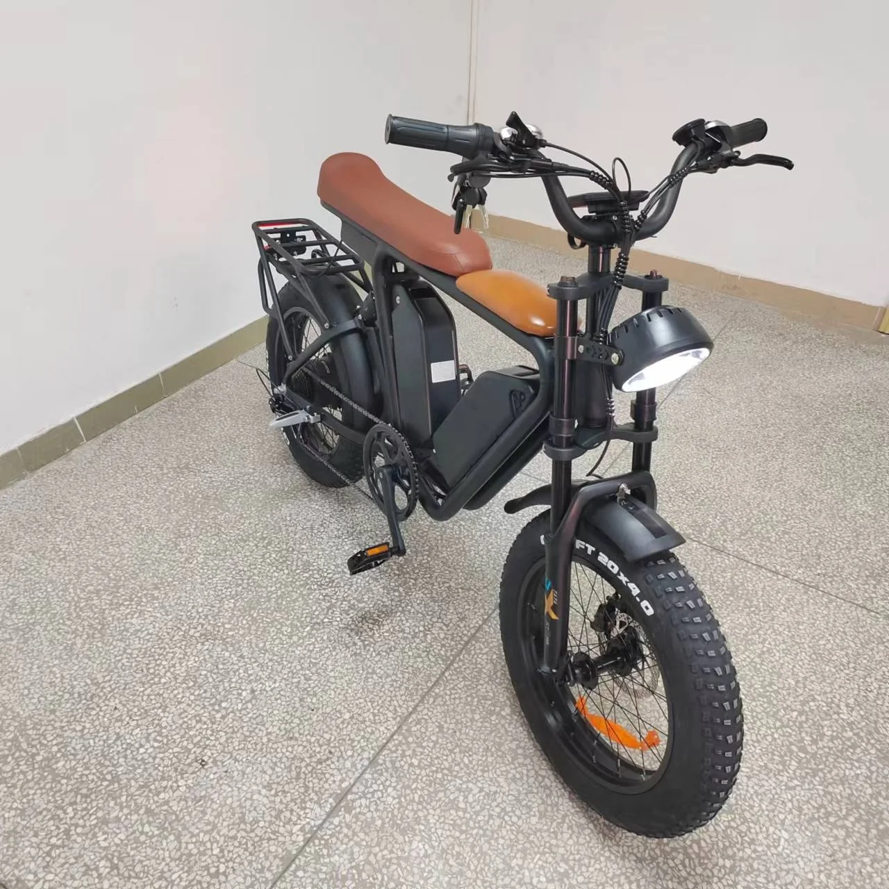 bafang Motor 1000 Watt Electric Bike Dual battery 44Ah Oil brake Full Suspension Long Seat Fast Fat Electric Bicycle Wholesale