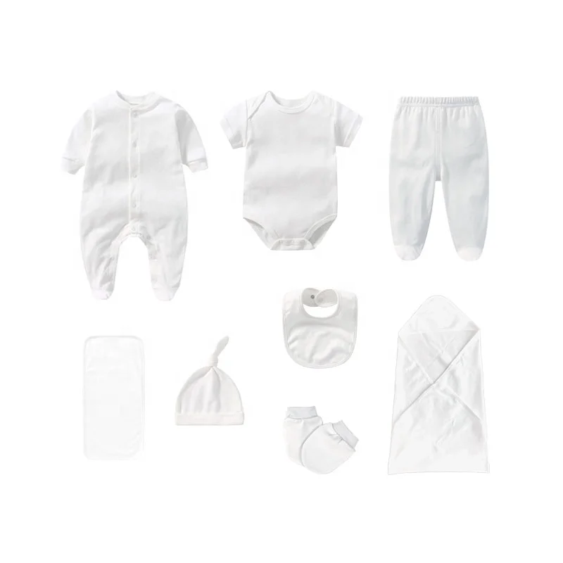 Маленькая девочка/мальчик 0-3 месяца 100% хлопковый комбинезон Одежда для новорожденных комплекты одежда малышей подарок комплект детской одежды