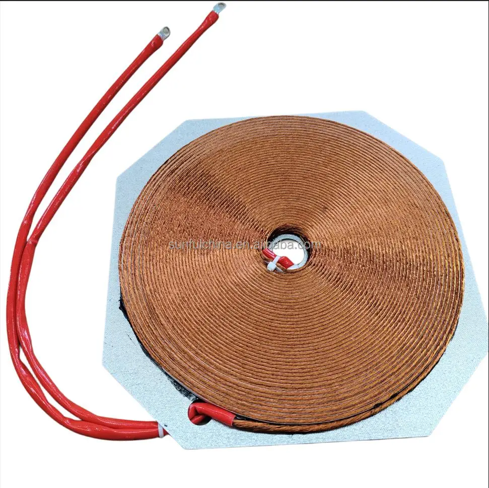 Wholesale Price 8KW Commercial Copper Coil Induction heating coil Induction cooker coil