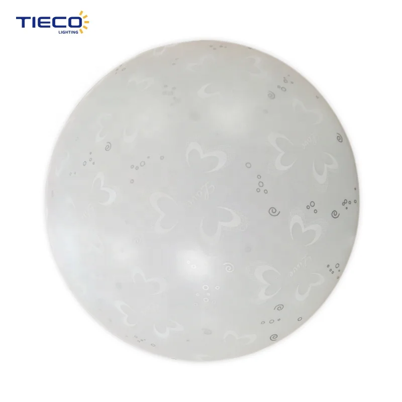 Высококачественные круглые современные светодиодные потолочные светильники из ПВХ 36 Вт 480 мм большого размера для гостиной