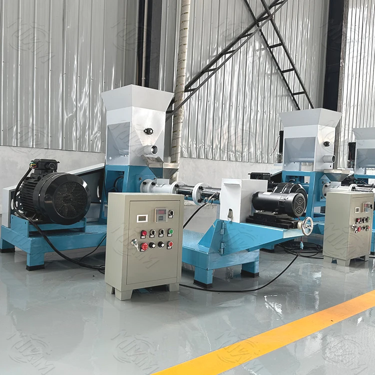 Floating Fish Feed Pellet Making Extruder Machine Prices Fish Feed Extruder Manufacturing Machine