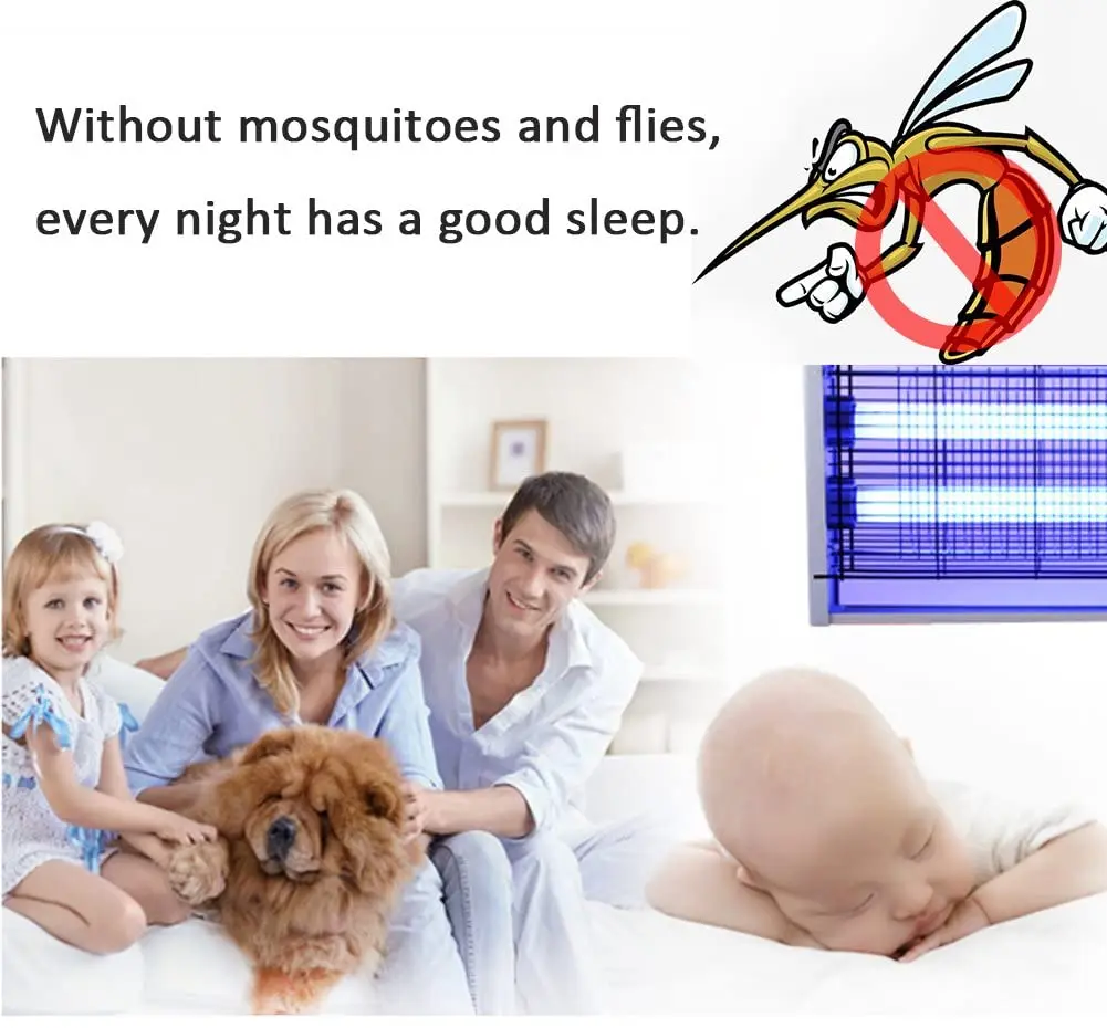 110V 230V fly-killing lamp restaurant shop with fly-trap lamp blue purple light tube T5 6W 8W 15W G5 base UV-A BL mosquito lamp