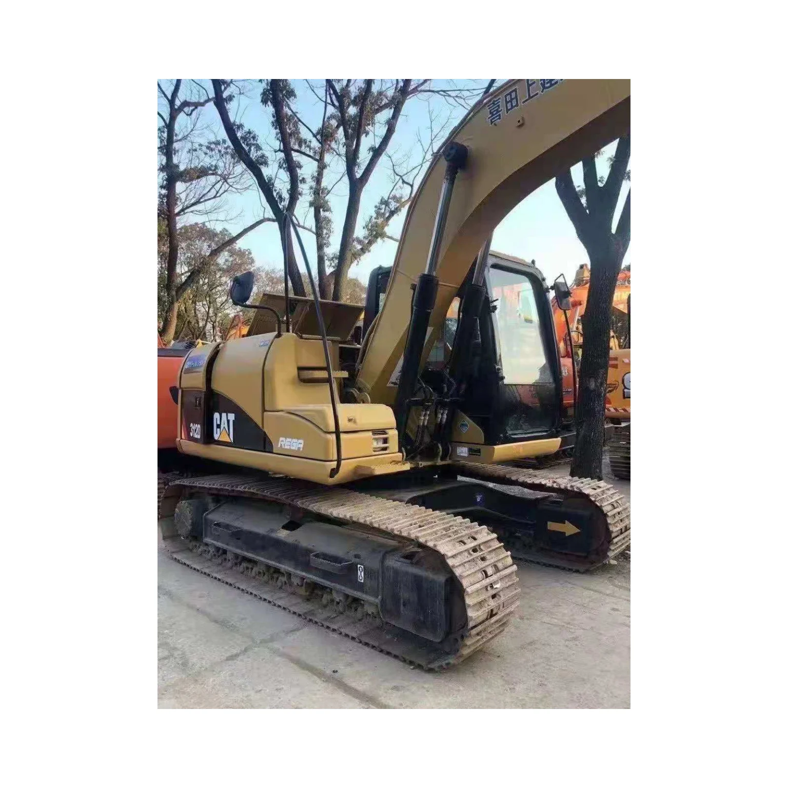 Japan Cat 312D used wheel Excavator CAT 312D Used Caterpillar 312D backhoe excavator loader