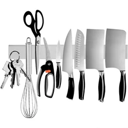 16 Inch Stainless Steel Magnetic Knife Holder for Kitchen Wall