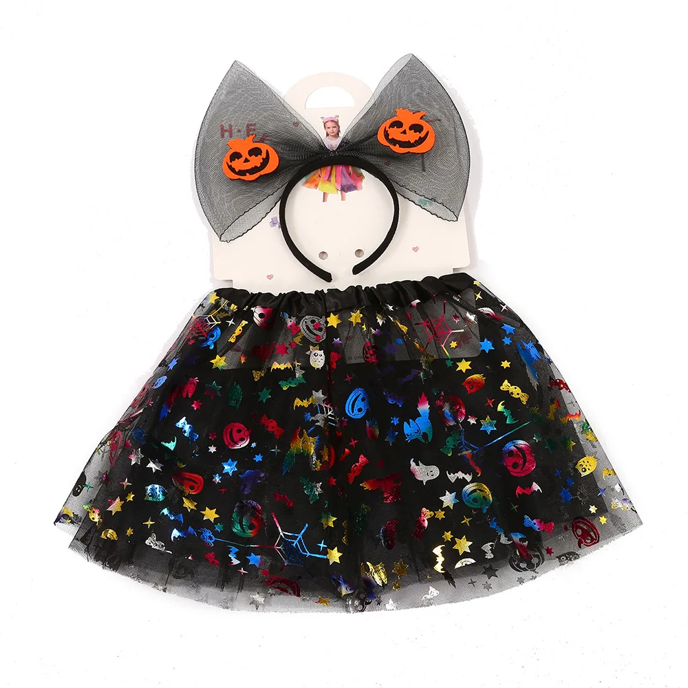 Unicorn Evil Angel Tutu Dress for Girls Devil Halloween Costumes for Kids Black Angel Fancy Dresses Girl Princess Wings Outfits