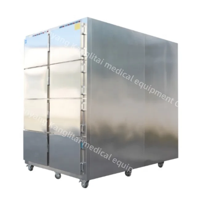 Mortuary body freezer Body Refrigerator  morgue freezer 8 drawers corpse freezer