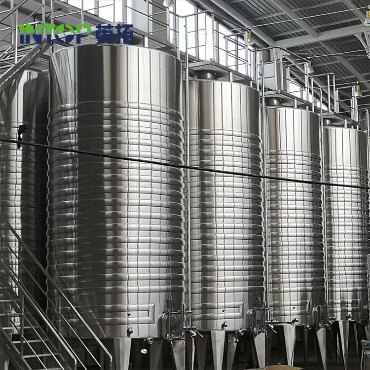 Двойной оригинальный завод EChina, изготовленный на заказ резервуар для брожения вина, йогурта, молока, молока, пива, резервуар для брожения из нержавеющей стали