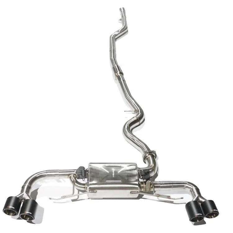 Система глушителя выхлопной трубы из нержавеющей стали 304 для BMW 3 серии G20 G28