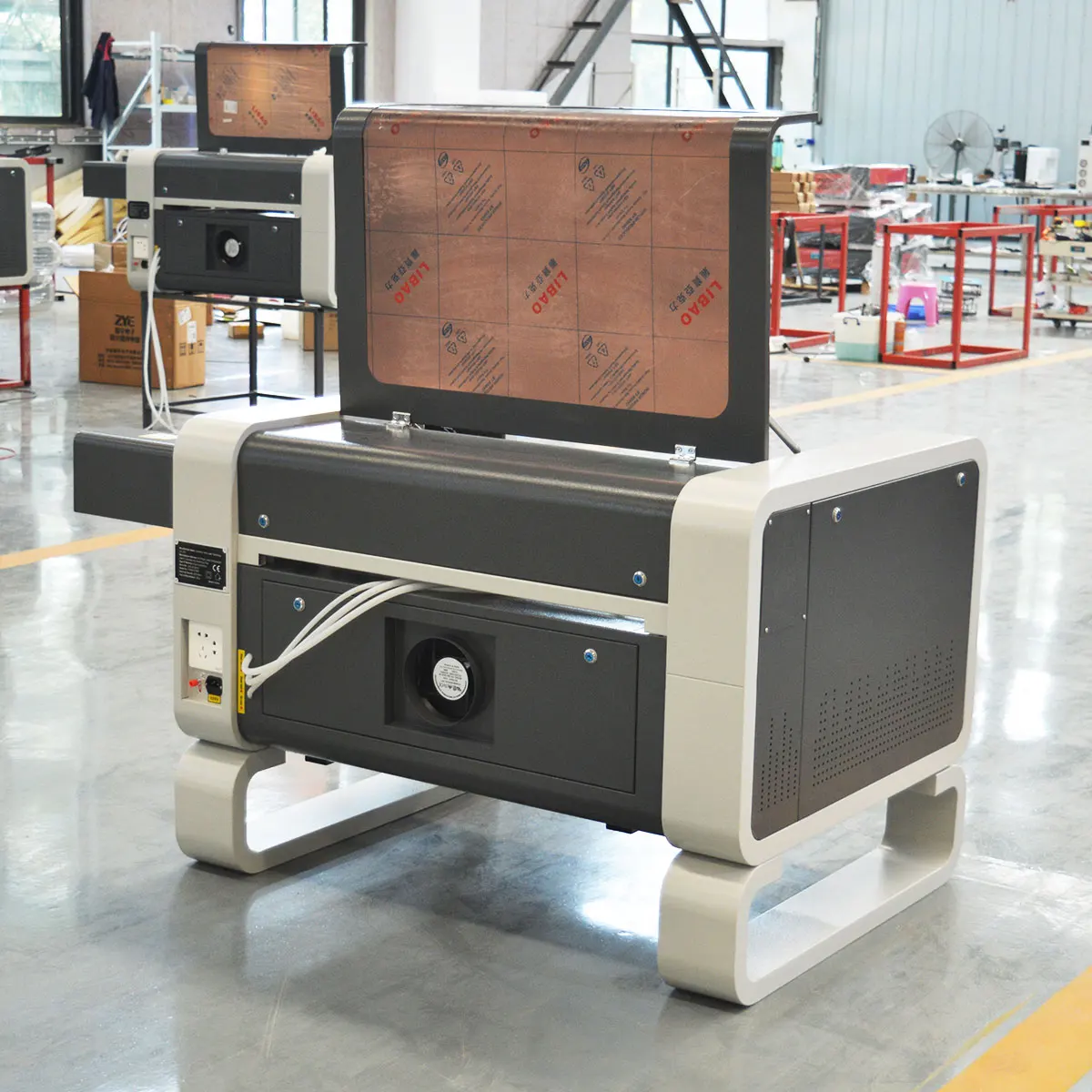 WR7050 100W co2  laser engraving machine /5070  Wood Laser Cutting Machine