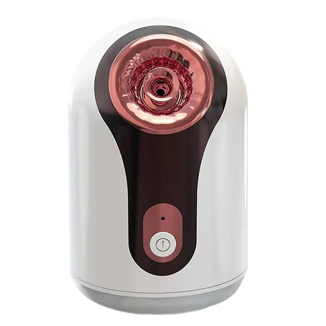 Facial Steamer Nano Ionic Facial Steamer Skin Moisturizing Warm Mist Moisturizing Face Steamer Pink Power Sales Plastic ROHS ABS