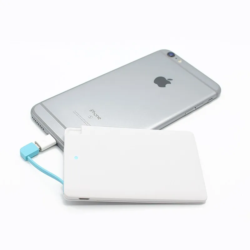 Ultra Thin power bank 4000mAh Portable Charger Backup External Battery slim power bank for iphone x 8 7 samsung s9 plus