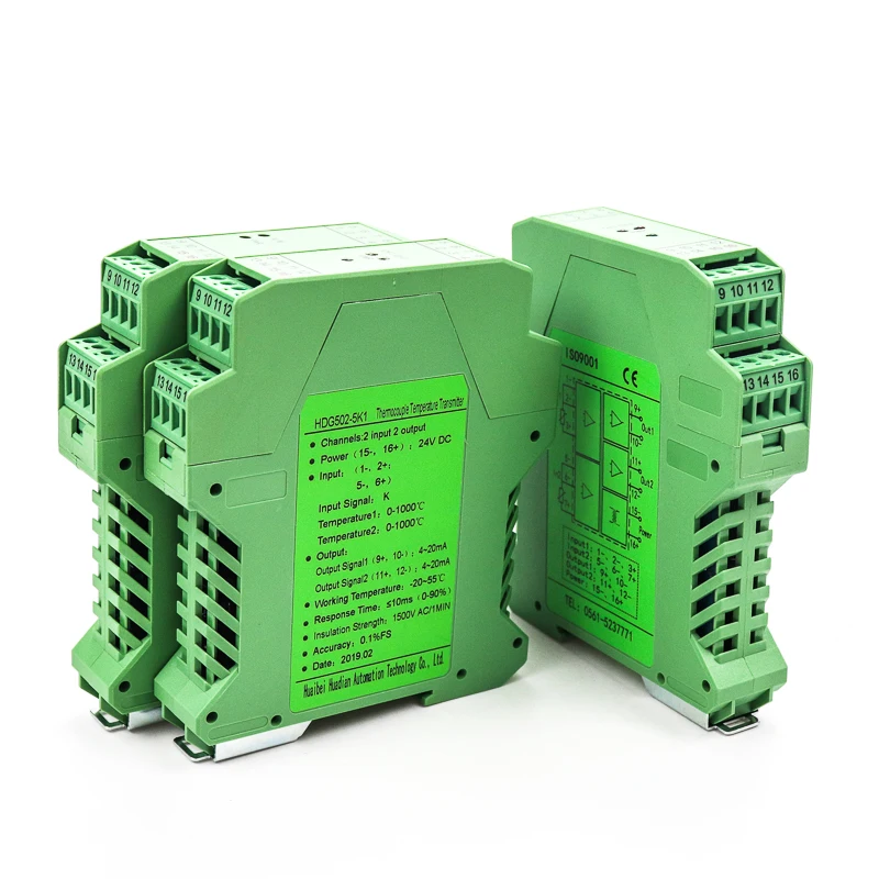 pt1000 to analog 4-20mA temperature signal converter