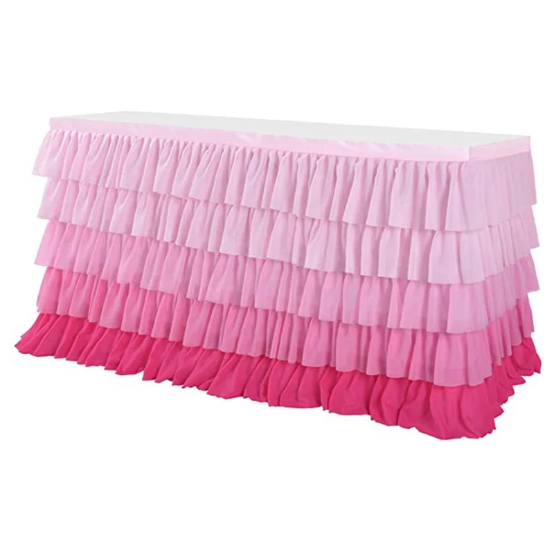led hawaiian set tutu rainbow table skirt commercial white mermaid satin