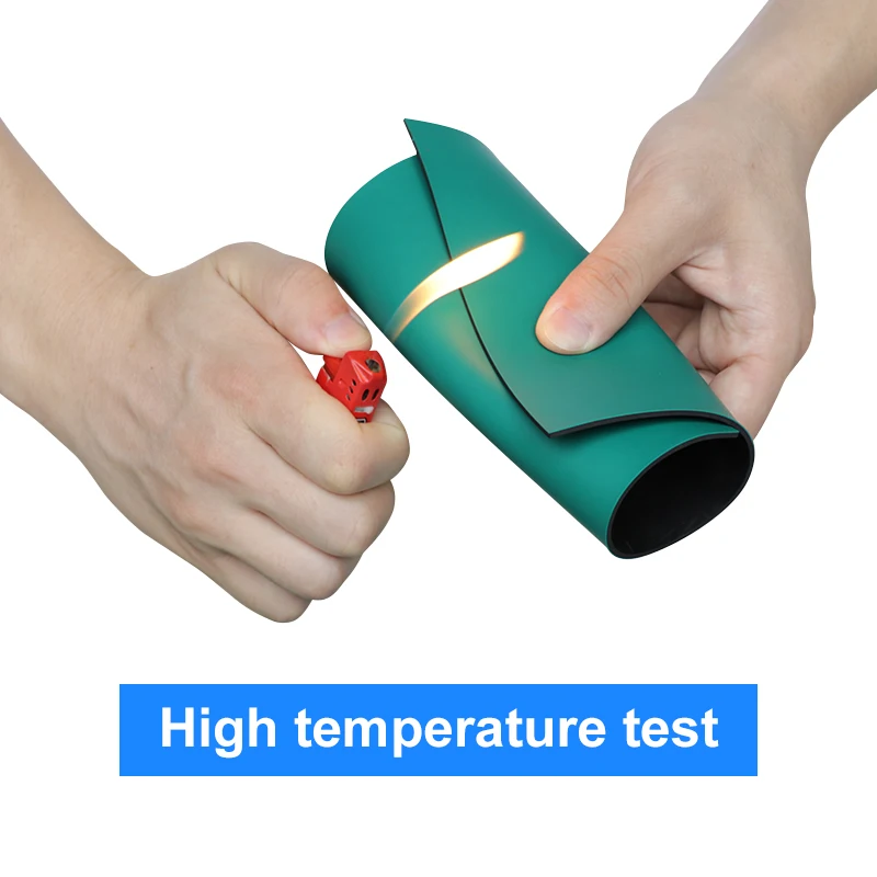 Esd mat rubber antistatic roll heat resistant anti-static radio pad 5 mm anti static floor table esd mat