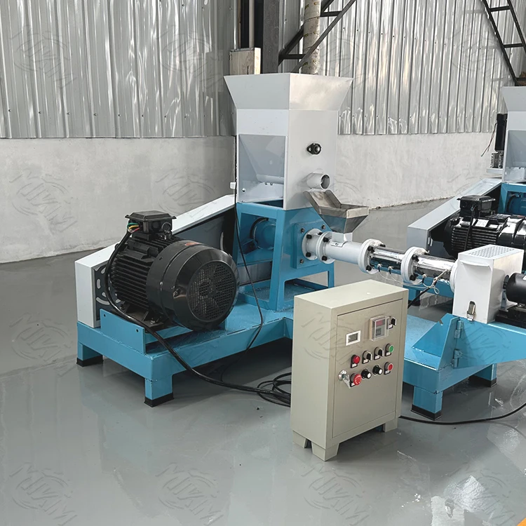 Floating Fish Feed Pellet Making Extruder Machine Prices Fish Feed Extruder Manufacturing Machine