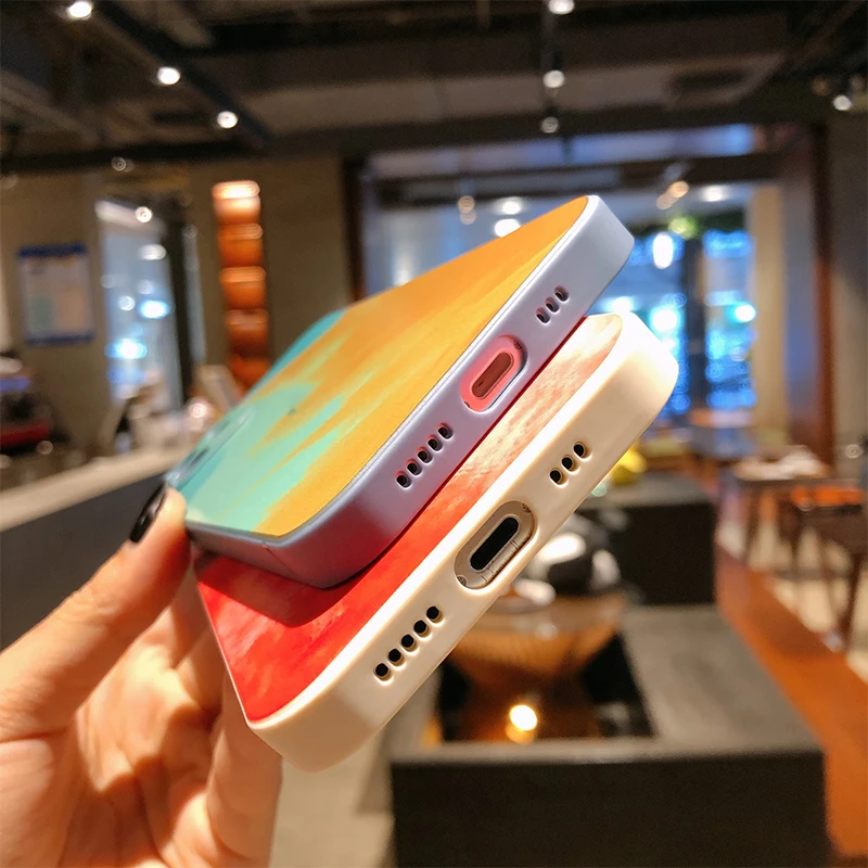 Factory wholesale For Iphone X Electroplating Clear TPU Phone Case Three Edge Contrast Color Mobile Phone Back Cover For Iphone