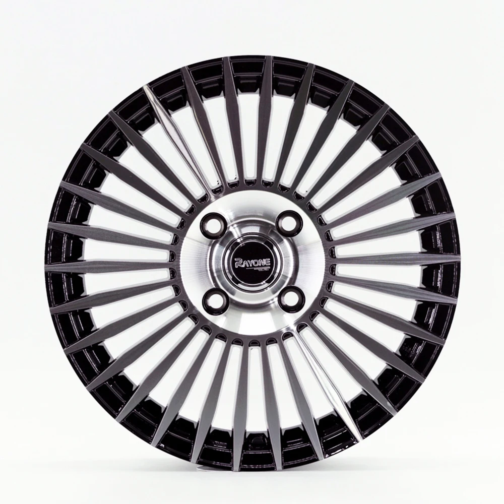 680 High Quality Multi Spoke  15 16 inch Rims 4 5 Hole pcd 100 114.3  Car Alloy Wheels