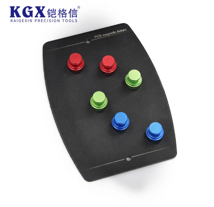 Factory Wholesale Kaigexin Phone Main Board Microscope Repair Tools Te076 Pcb Magnetic Fixture For Moblie Phone Repairing