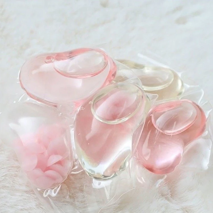 3D Private label laundry detergent pods with scent booster for Automatic Machine Washing 15g