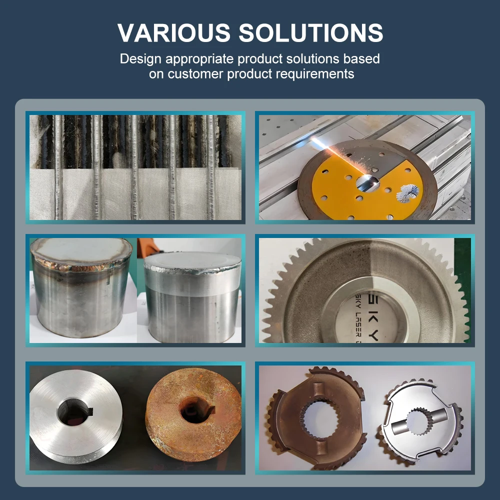 200W Pulsed Fiber Laser Cleaner for Wood Brick Stone  DMK