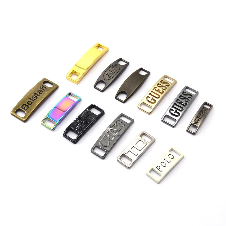 Wholesale shoelace metal tag AF1 dubraes lace locks shoelace charms