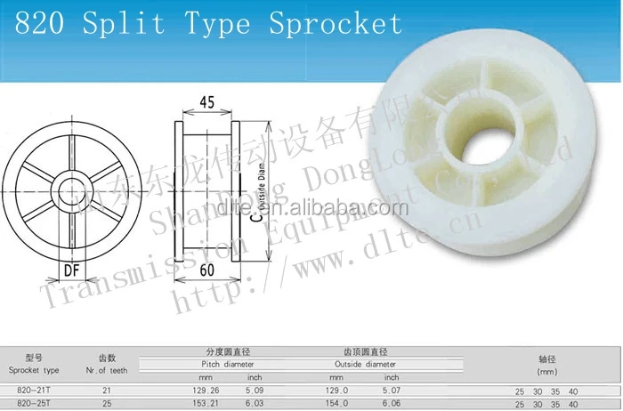 DLTE 820 K250 K325 K350 конвейерная цепная пластина оптовая цена