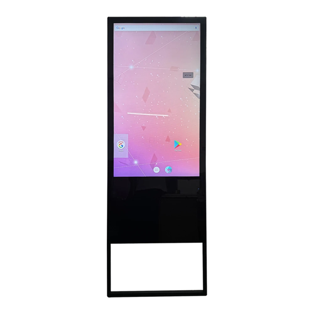 32 43 50 55 65 inch indoor interactive advertising screen vertical floor standing LCD advertising screen machine Android system