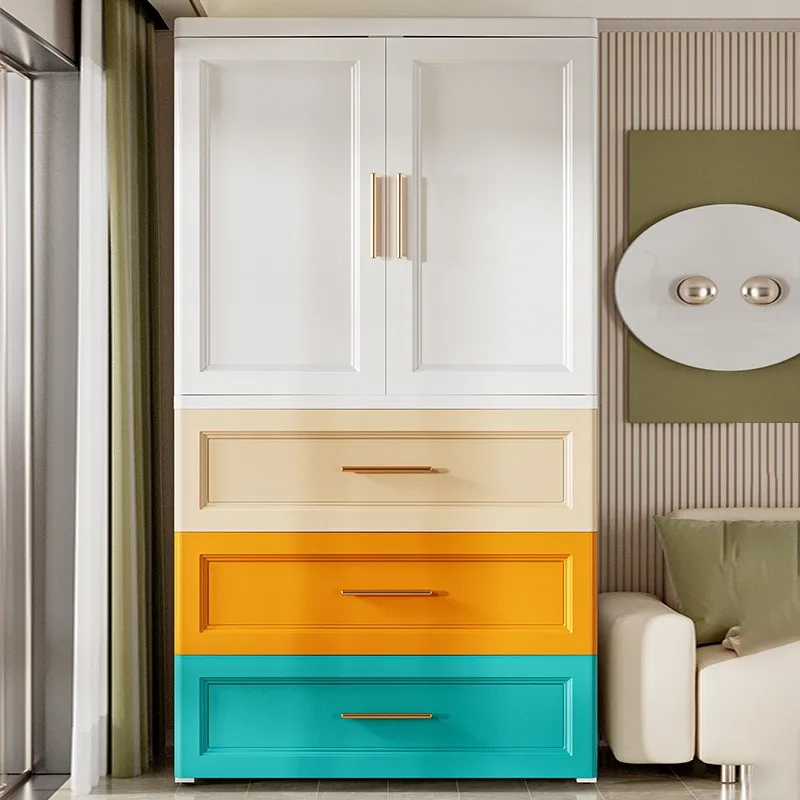 70CM Width Luxury European Large Capacity Chest of Drawer Children Closet  Storage Cabinet for Bedroom