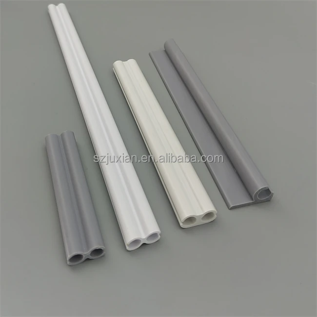 anti-UV plastic PVC Keder strip track rail for tent keder