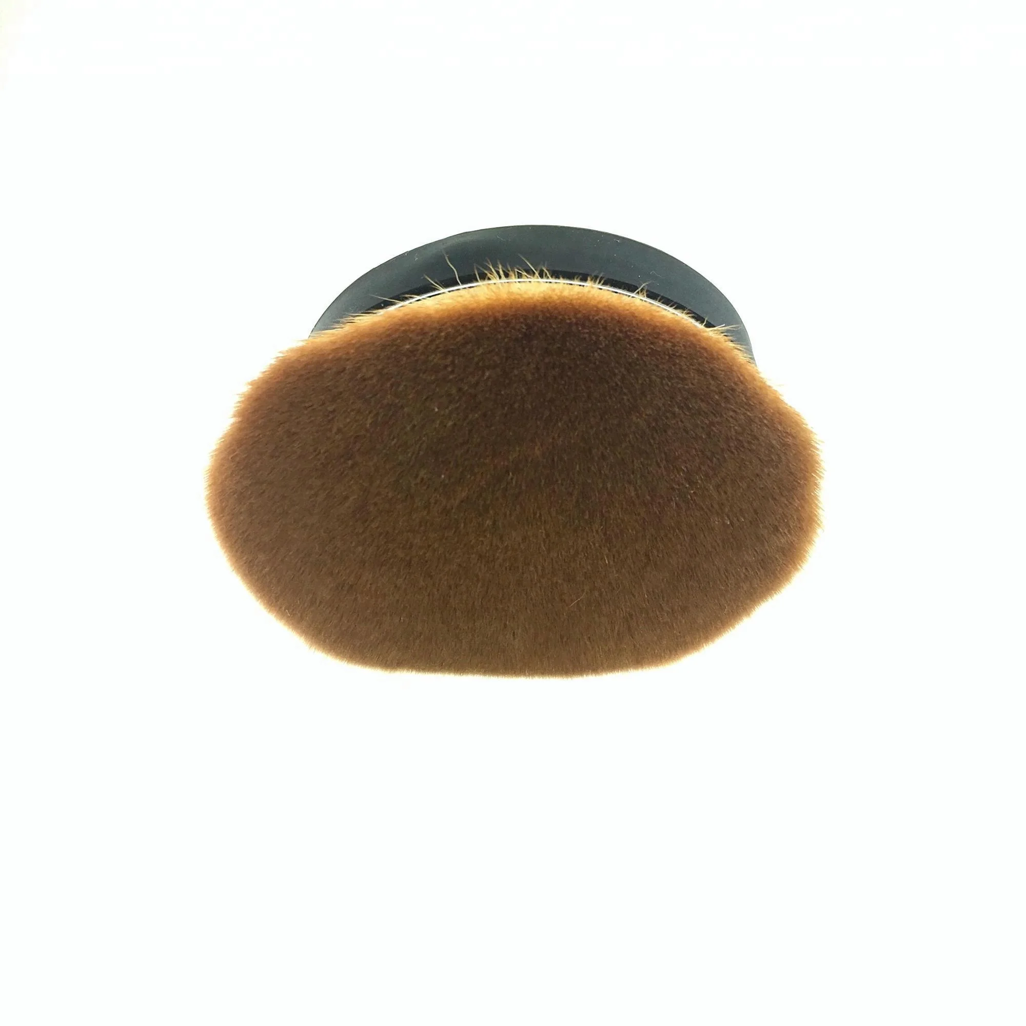 Путешествия хранение дешевый один оптовый Золотой низкий минимальный заказ Овальный макияж яйцо макияж овальный плоский тональный розовый Золотой кисть Кабуки