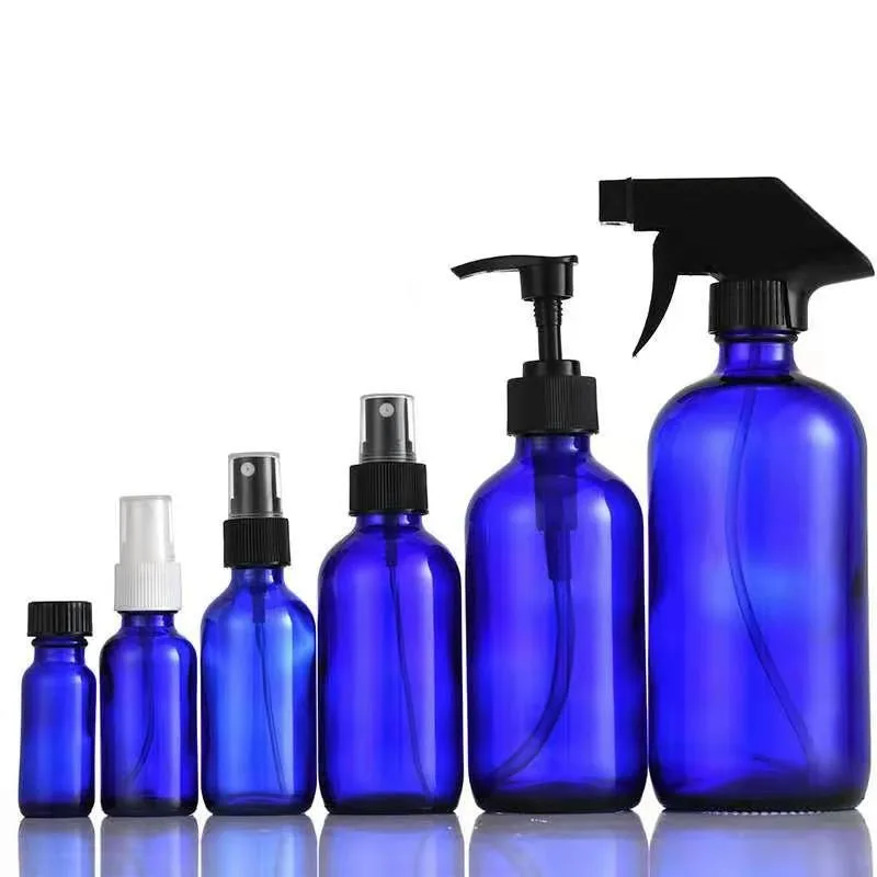 15ml 30ml 60ml 120ml 240ml 480ml 1/2oz 1oz 2oz 4oz 8oz 16oz Amber Boston Glass Bottles With Black Cone Lines Caps