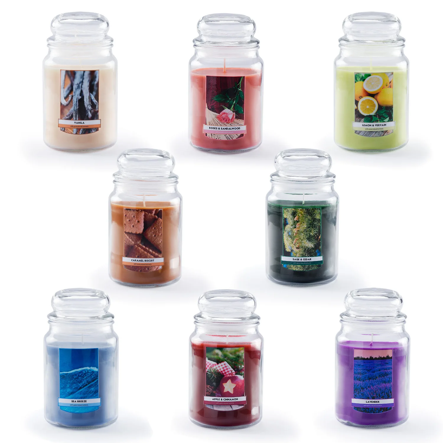Factory High Quality Bulk Wholesale High Quality Yankee Style Soy Wax Scented Candles With Customized Size