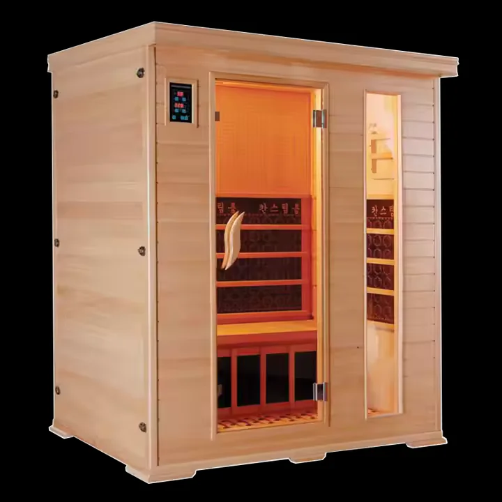 New Full Spectrum Infrared Vitality Sauna Rooms Portable Mini 2 Person Sauna Room