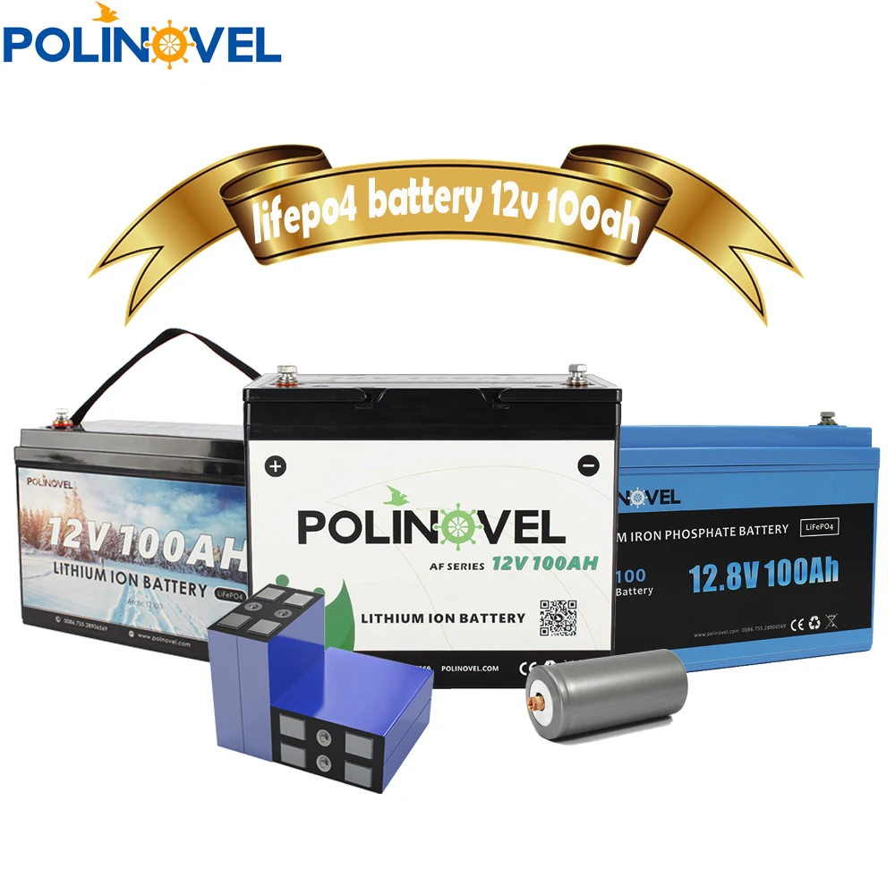 12V 24V 100Ah Bms Lifepo4 Deep Cycle Battery 24 12 Volt 200Ah 280Ah Lithium Ion Battery Pack For Electric Golf Cart Rv Marine