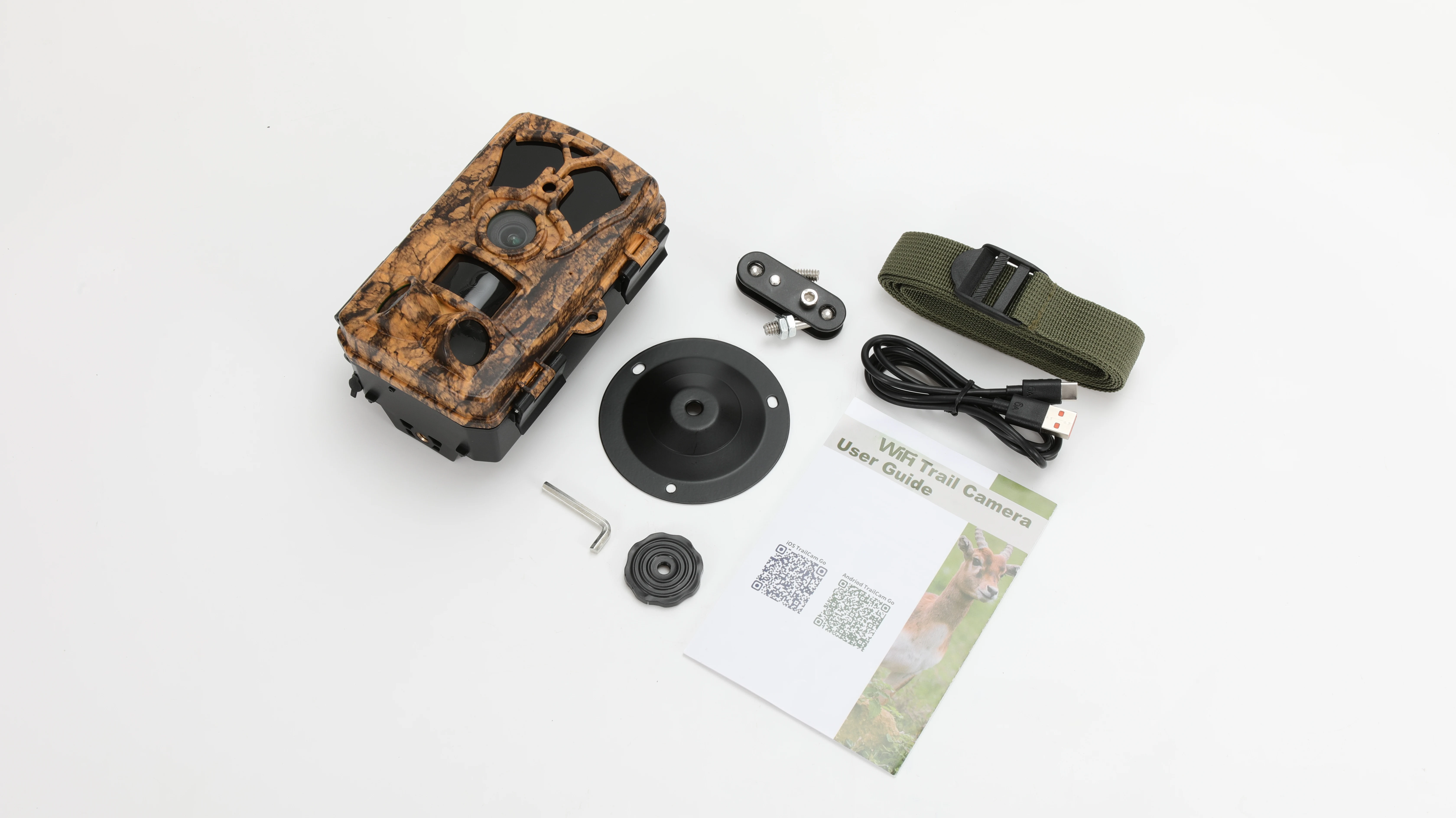 BSTCAM Hot  4K 48PM  Bluetooth&WiFi  Wide Angle  App  Control Waterproof Grade  IP65 Wildlife  Monitoring  Trail Camera