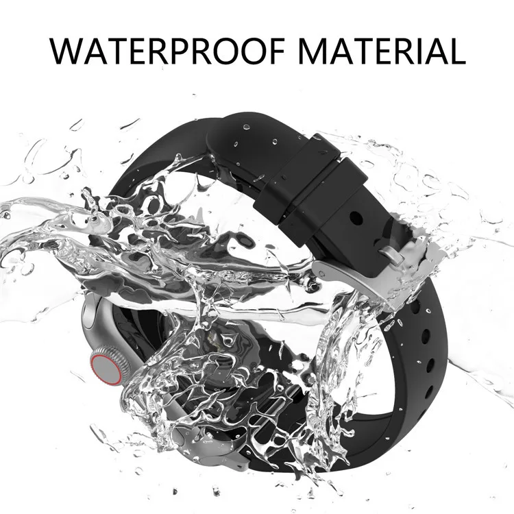  Силиконовый резиновый спортивный ремешок для наручных часов apple watch band Iwatch series