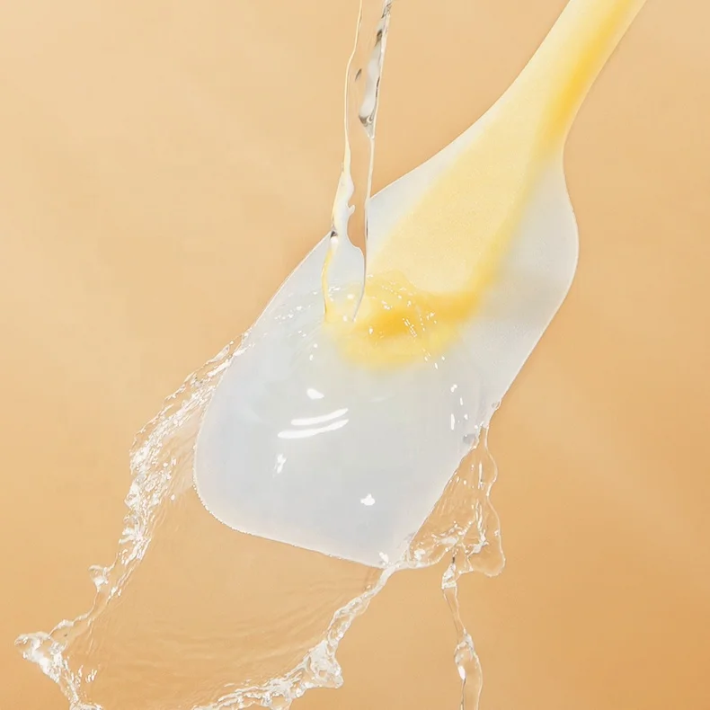 Food Grade Silicone Cake Tools BPA Free Silicone Utensil Spatula Heat Resistant Silicone Spatulas