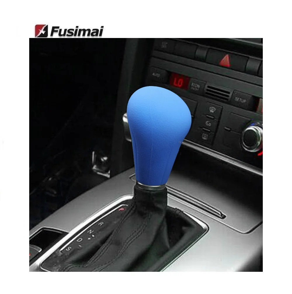 Applicable To Audi A4L A5 Q5A6L Q7 From 2005 To 2016 Automatic Silicone Gear Lever Head Handle Sleeve Cover