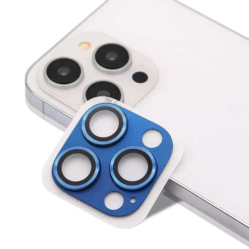 Factory Supplying Chrome Camera Lens Protector Gold For Iphone 11 12 13 Pro Max 14 Plus