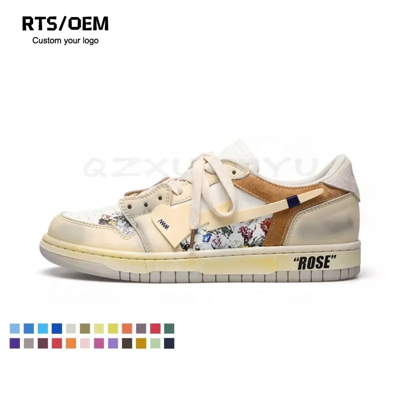 Fully Whole Shoe Custom Sneakers Original Brand Customized Logo Shoes Men Fashion Casual Platform Walking Running Style Shoes