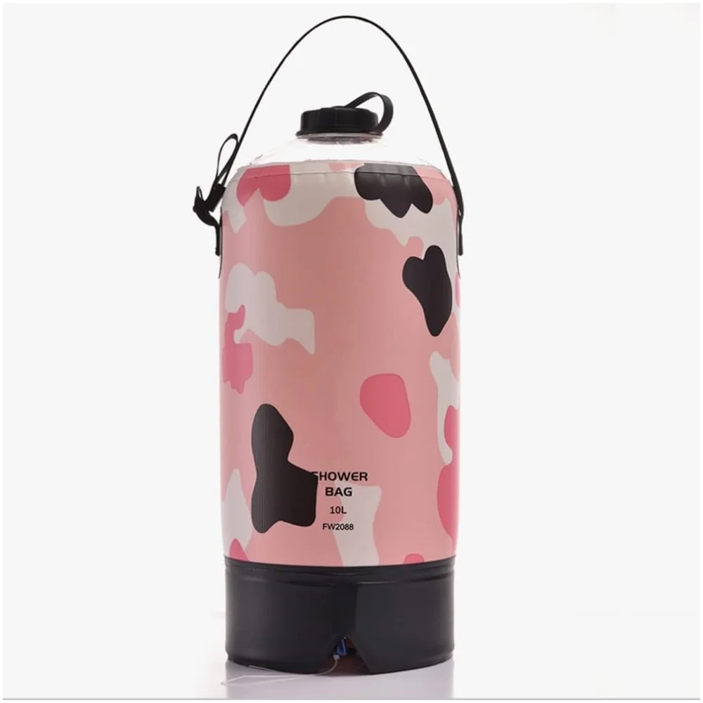 Wholesale Durable Camping Shower Bag Portable Solar Heated Shower Custom Outdoor Shower Bag for Hiking
